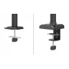 Neomounts DS60-600BL2 Monitorarm 10-32 Zoll - Schnellfixierung - 180°-Anschlag