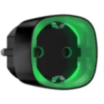 Ajax Socket-Steckdose 2500 W Schwarz Innenbereich Kabellos