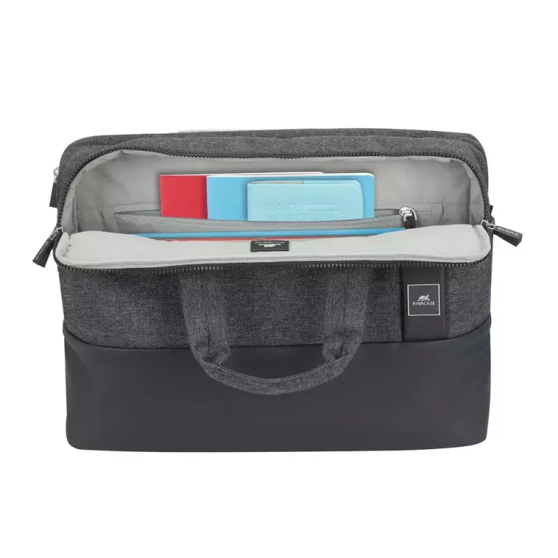 Rivacase Lantau 8831 Laptop-Rucksack, 15,6 Zoll, Schwarz Melange