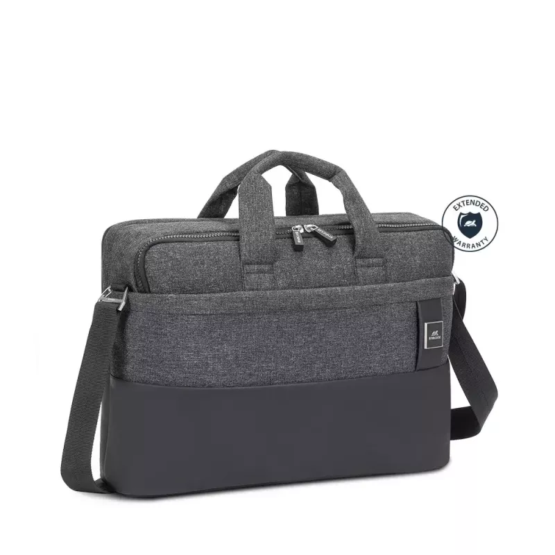 Rivacase Lantau 8831 Laptop-Rucksack, 15,6 Zoll, Schwarz Melange