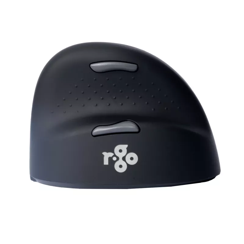 R-Go Tools Ergonomische Maus R-Go HE Break mit Pausensoftware, groß (Handgröße ≥ 185 mm), für Rechtshänder, Bluetooth, schwarz