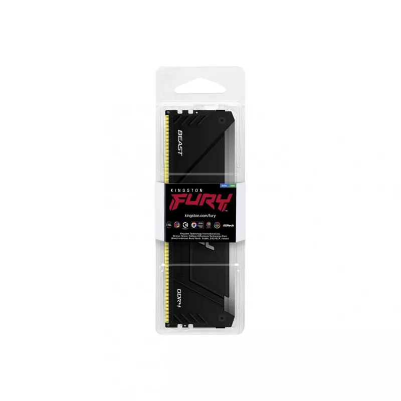 Kingston Technology FURY Beast 16GB 3600MT/s DDR4 CL18 DIMM RGB