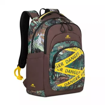 Rucksack Rivacase Erebus 39,6 cm 15,6 Zoll Khaki Tragegriff Schultergurt