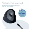 R-Go HE Break ergonomische vertikale Maus, klein, für Rechtshänder, kabellos Bluetooth, Schwarz