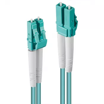 Lindy 100m Glasfaser-Patchkabel OM3 LC auf LC Stecker