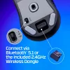 HyperX Pulsefire Haste 2 Mini kabellose Gaming-Maus, Schwarz