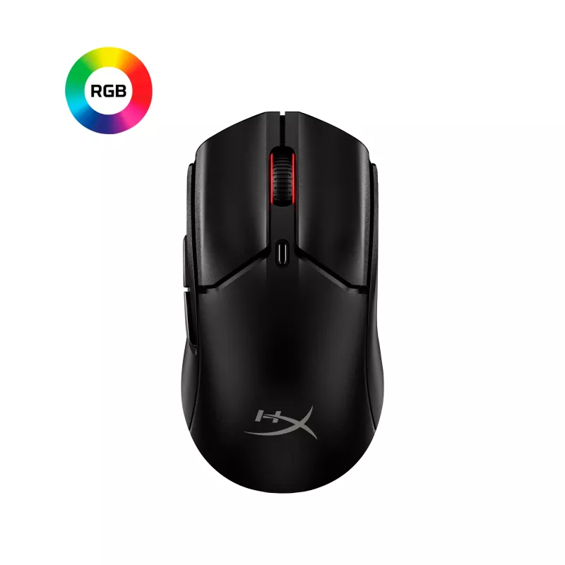 HyperX Pulsefire Haste 2 Mini kabellose Gaming-Maus, Schwarz