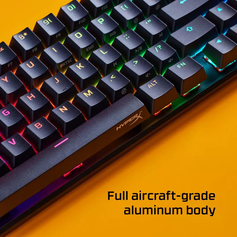 HyperX Alloy Origins 65 – Mechanische Gaming-Tastatur – HX Red (US-Layout)