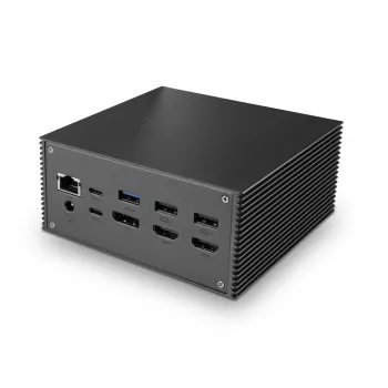 Lindy DST-Pro 101, USB-C Laptop Dockingstation mit 4K-Unterstützung und 100W-Netzteil