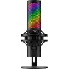 HyperX QuadCast 2 S - USB-Mikrofon (Schwarz), Tischmikrofon, -8 dB, 20 - 20000 Hz, 1 Ω, Kabelgebunden, USB