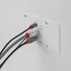 Lindy 150m Cat.6 HDMI 4K60 & Type C HDBaseT EU Wandplatte KVM-Extender, Sender