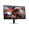 Samsung Odyssey OLED G8 G80SD LS32DG802SUXDU Gaming-Monitor, 32 Zoll (81,3 cm) OLED, 4K UHD 3840 x 2160, 240 Hz, 0,03 ms, HDR10, 2x HDMI, DisplayPort, USB-3.0-Hub, höhenverstellbar, Pivot, Silber