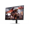 Samsung Odyssey OLED G8 G80SD LS32DG802SUXDU Gaming-Monitor, 32 Zoll (81,3 cm) OLED, 4K UHD 3840 x 2160, 240 Hz, 0,03 ms, HDR10, 2x HDMI, DisplayPort, USB-3.0-Hub, höhenverstellbar, Pivot, Silber