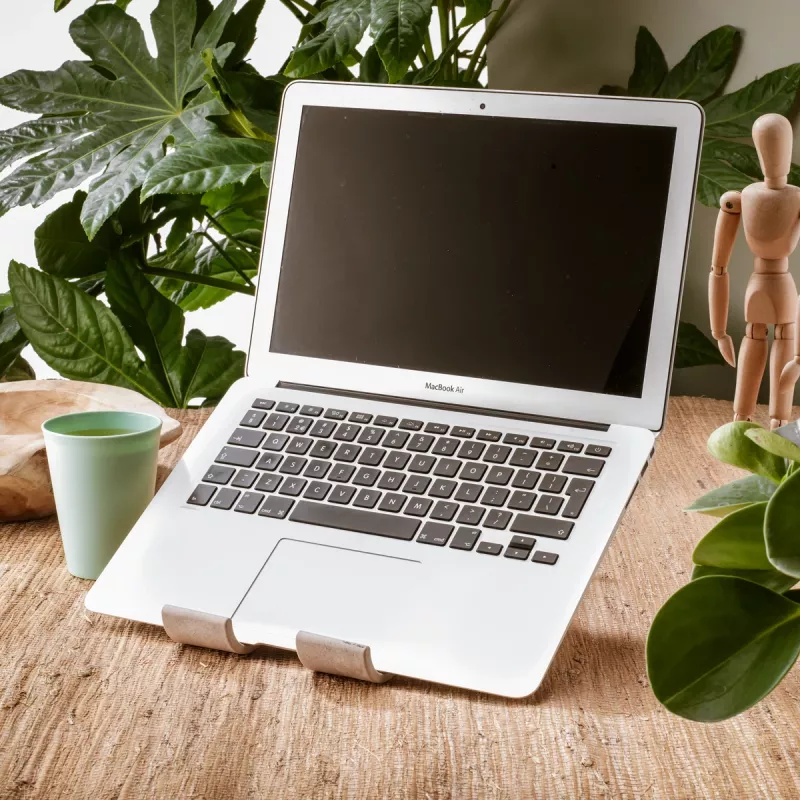 R-Go Tools Laptop- und Tabletständer R-Go Treepod, ergonomisch und modular, verstellbar, biobasiert