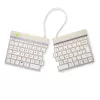 R-Go Tools Split Break RGOSBUKWLWH kabellose Tastatur, UK-Layout, Weiß