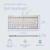 R-Go Tools Split Break RGOSBUKWLWH kabellose Tastatur, UK-Layout, Weiß