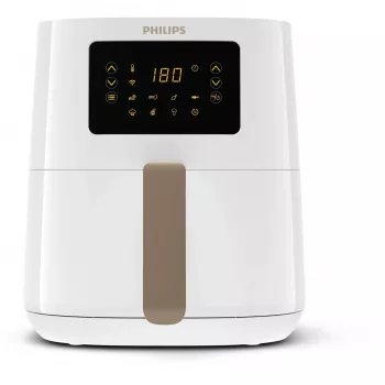 Philips 5000 Serie HD9255/30 Heißluftfritteuse Einzel 4,1 l Standgerät 1400 W Gold, Weiß