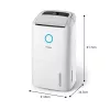 Philips 5000er Serie DE5305/11 Luftentfeuchter 4 L 54 dB Weiß