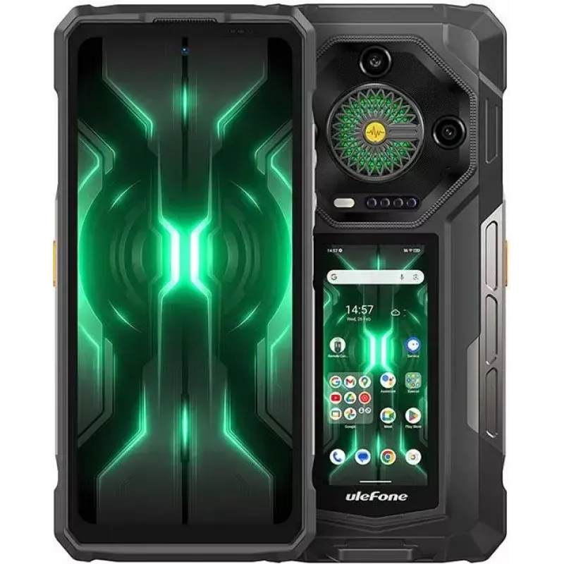Smartphone Ulefone Armor 33 Pro 6.95 Zoll 16 GB 512 GB Schwarz