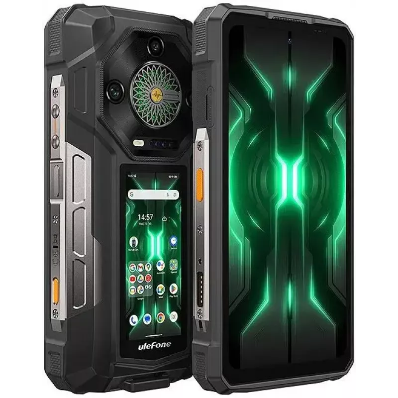 Smartphone Ulefone Armor 33 Pro 6.95 Zoll 16 GB 512 GB Schwarz