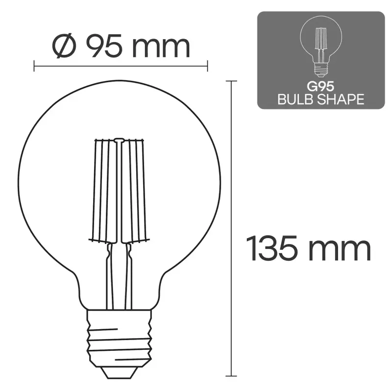 LED-Lampe VISIONAL VS-B-15 12W 1200 lm 3000K
