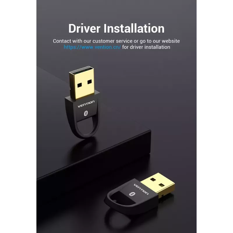USB Bluetooth 5.0 Adapter Vention CDSW0 Kabelgebundene Konnektivität
