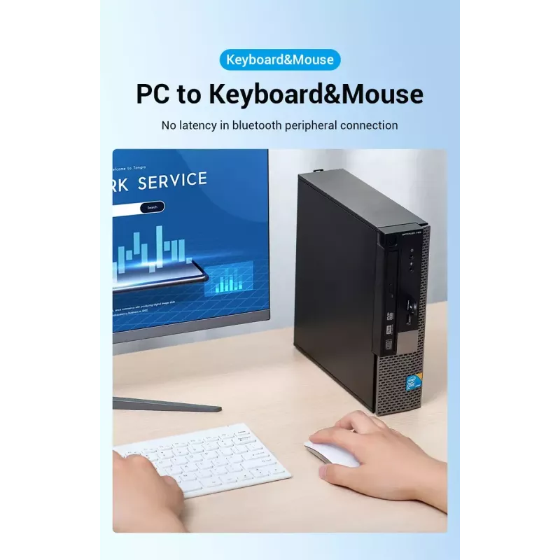 USB Bluetooth 5.0 Adapter Vention CDSW0 Kabelgebundene Konnektivität