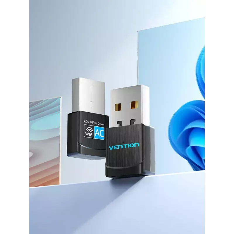 Vention KDSB0 USB-WLAN-Adapter, Dual-Band 2,4G/5G