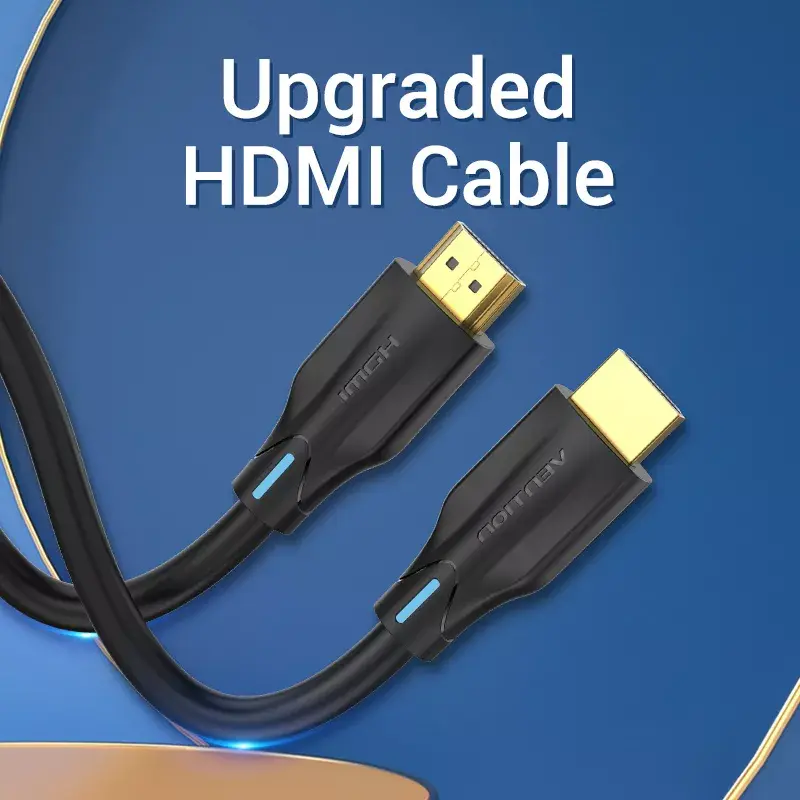 Vention 8K HDMI-Kabel 2m Schwarz 48 Gbit/s HDMI 2.1