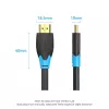 HDMI-Kabel Vention 1M Schwarz 18 Gbit/s 2.0