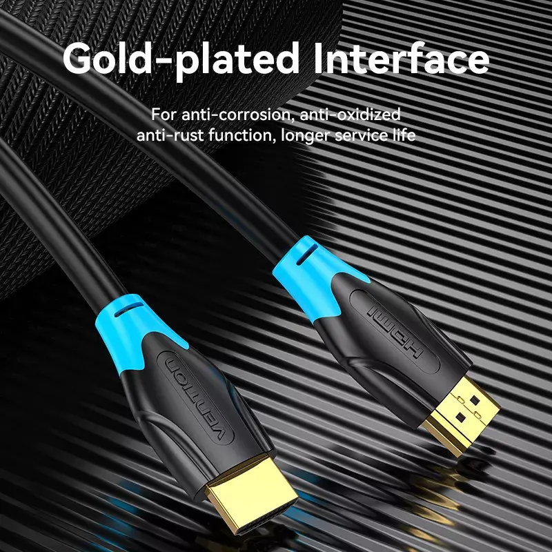 Vention AACBH HDMI-Kabel, 2 m, schwarz