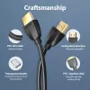 Vention Tragbares HDMI-Kabel 1M Schwarz 2.0 18 Gbit/s