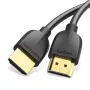 Vention Tragbares HDMI-Kabel 1M Schwarz 2.0 18 Gbit/s