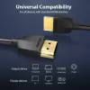 Vention Tragbares HDMI-Kabel 3M Schwarz HDMI 2.0 18 Gbit/s