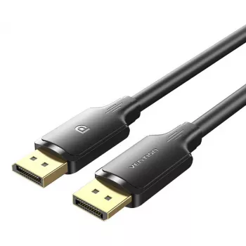 DisplayPort-Kabel Vention HAKBI — DisplayPort auf DisplayPort, 3 m, Schwarz