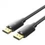 DisplayPort-Kabel Vention HAKBJ 5 m, DisplayPort auf DisplayPort, Schwarz