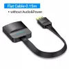 Vention Flach HDMI-auf-VGA-Konverter 0,15 m Schwarz VGA D-Sub HDMI Typ A