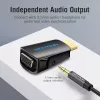 Vention AIDB0 HDMI-auf-VGA-Konverter, 3,5-mm-Audioanschluss