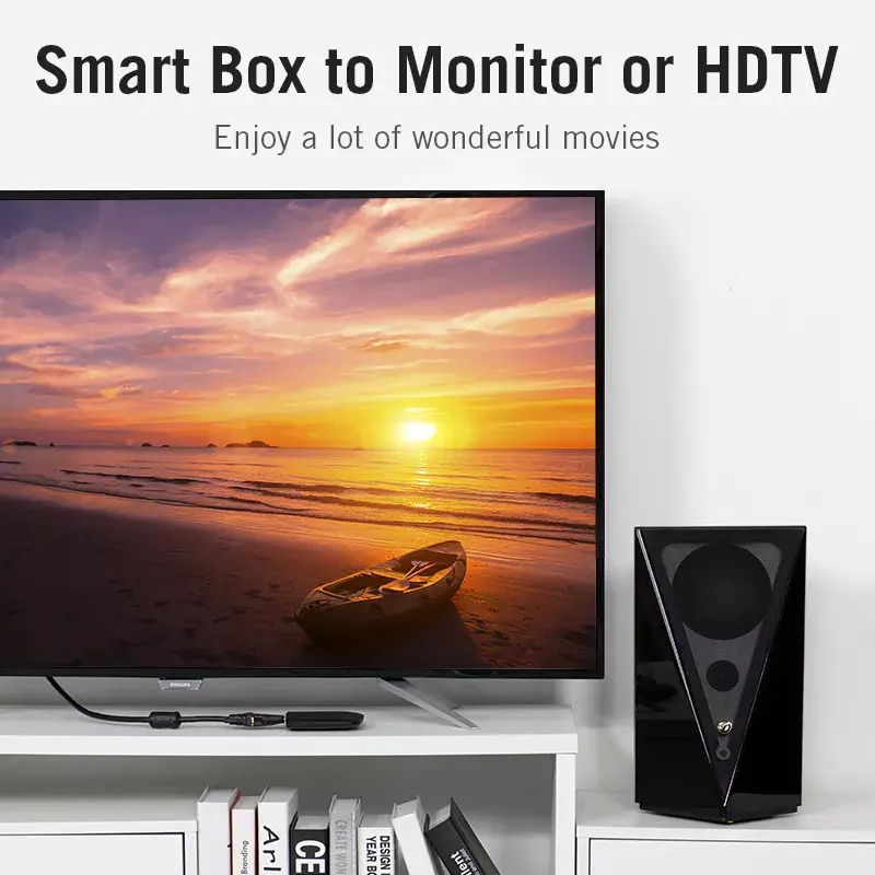 Vention AIDB0 HDMI-auf-VGA-Konverter, 3,5-mm-Audioanschluss