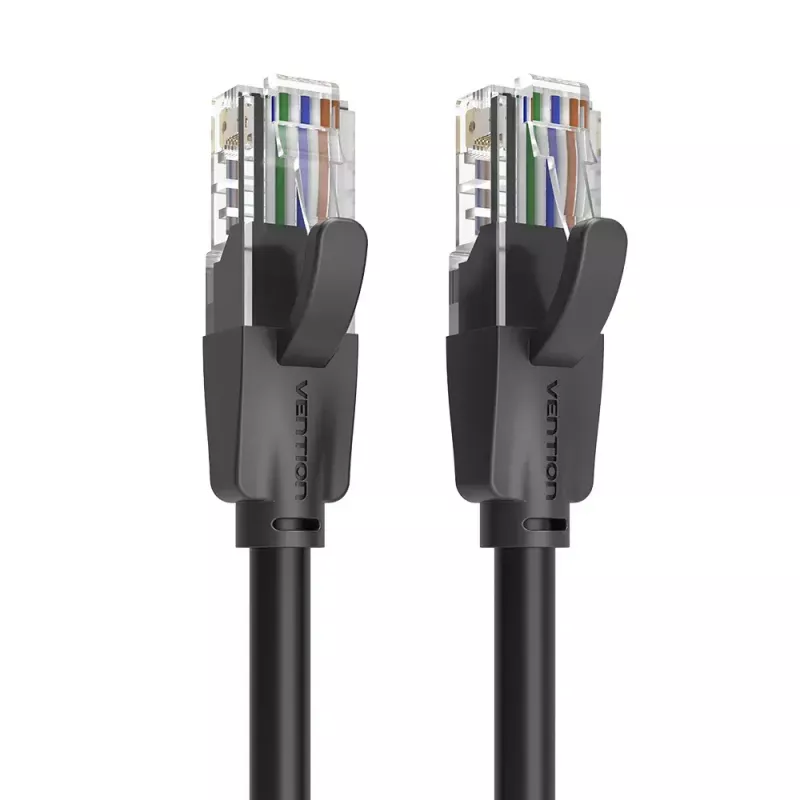 Vention Cat.6 UTP Patchkabel 0,5 m Schwarz RJ-45 1000 Mbit/s