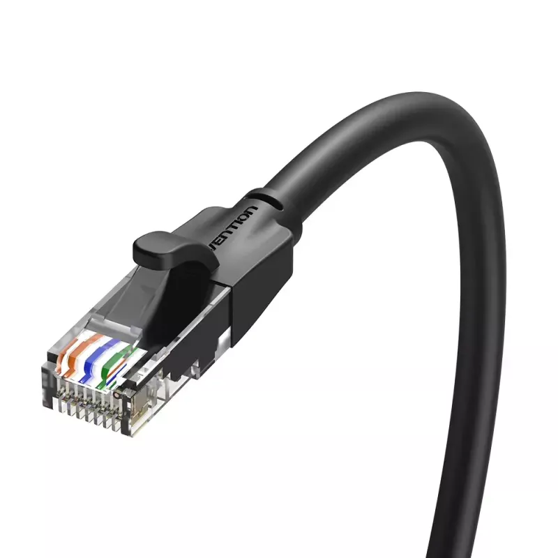 Vention IBEBQ Cat.6 UTP Patchkabel, 20 m, schwarz