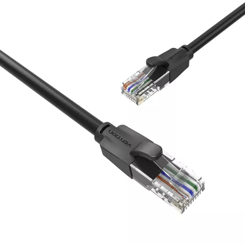 Vention IBEBQ Cat.6 UTP Patchkabel, 20 m, schwarz