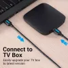 Vention COJBH USB-2.0-Kabel, USB-A-Stecker auf USB-A-Stecker, 2 m, 2 A, schwarz