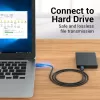 Vention COJBH USB-2.0-Kabel, USB-A-Stecker auf USB-A-Stecker, 2 m, 2 A, schwarz