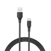 Vention USB 2.0 A-Stecker auf C-Stecker 3A Kabel 0,25 m Schwarz
