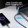 Vention USB 2.0 A-Stecker auf C-Stecker 3A Kabel 0,25 m Schwarz