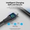 Vention USB 2.0 A-Stecker auf C-Stecker 3A Kabel 0,25 m Schwarz