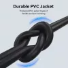 Vention USB 2.0 A Male to C Male 3A Kabel 0.5M Schwarz