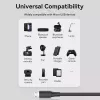 Vention USB 2.0 A Stecker auf Micro-B Stecker 2A Kabel 1M Schwarz