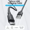 Vention USB 2.0 A Stecker auf Micro-B Stecker 2A Kabel 1M Schwarz
